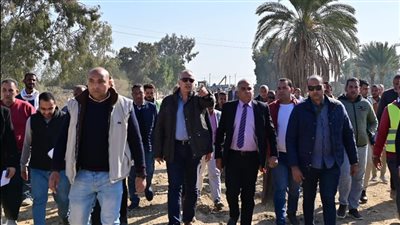 وزير الري يثني على جودة أعمال تأهيل وتبطين ترعة امتداد قارون بالفيوم
