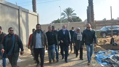 محافظ القليوبية يتفقد المشروع القومي حياة كريمة بقرى شبين القناطر 