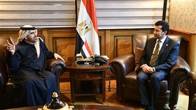 وزير الشباب يلتقي المدير التنفيذي لمؤسسة محمد بن راشد آل مكتوم للمعرفة