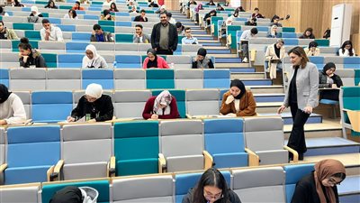 ختام امتحانات الفصل الدراسي الأول بجامعة المنصورة الجديدة
