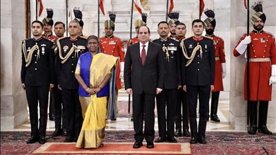 رئيسة جمهورية الهند تشيد بالتجربة التنموية الناجحة التي تشهدها مصر حاليا