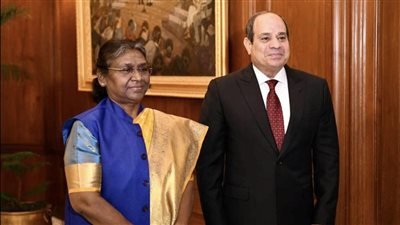 السيسي: الاستثمارات الهندية لديها فرصة كبيرة حاليا للتواجد في السوق المصرية