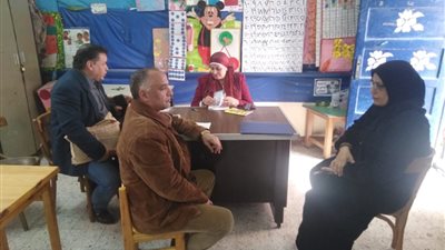 مدير تعليم القليوبية تتفقد لجان تقدير درجات الشهادة الإعدادية