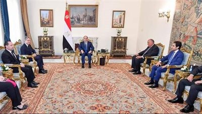 أبرز تصريحات الرئيس السيسي مع وزير الخارجية الأمريكي اليوم