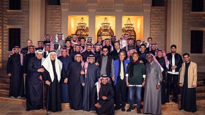 تركي آل شيخ مع نجوم الفن السعودي في أحدث ظهور