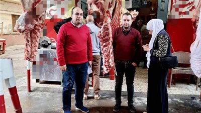 ضبط لحوم فاسدة ومذبوحة خارج السلخانة فى حملة تموينية بطلخا