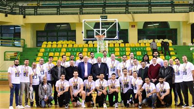  الاتحاد يحتفل بتتويج سلة زعيم الثغر بكأس السوبر المصري