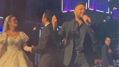 أبرزهم حماقي.. نجوم الفن يشعلون الأجواء بحفل أحمد عصام 