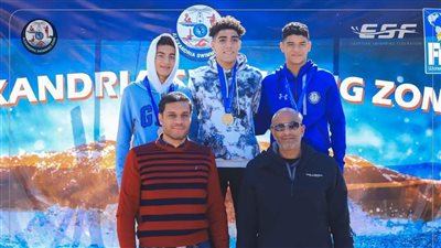 فوز سباحي نادي جزيرة الورد بالمنصورة بكأس أحسن و16 ميدالية 