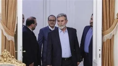 الأمين العام لحركة الجهاد الإسلامي يلتقي رئيس جهاز المخابرات العامة المصرية