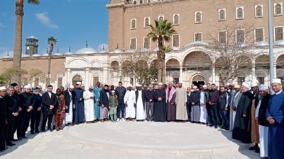 حفظة القرآن الكريم من دول العالم يزورون قلعة صلاح الدين الأيوبي بالقلعة 