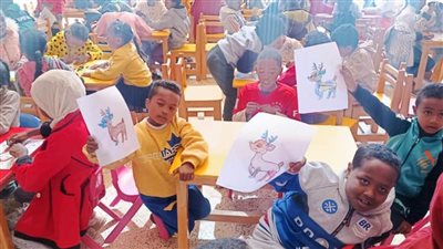 إطلاق مشروع المكتبة المتنقلة داخل قرى المبادرة الرئاسية حياة كريمة بأسوان