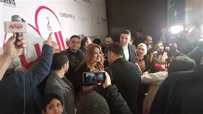 وصول مادلين طبر العرض الخاص لفيلم 