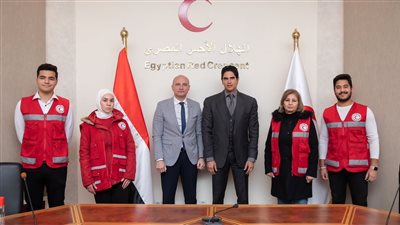 «أبو هشيمة الخير» و«الهلال الأحمر» تتعاونان لإرسال قوافل طبية إلى سوريا بعد الزلزال 