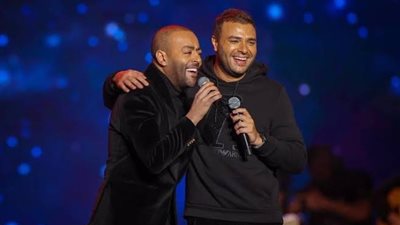 بعد حفلتهما في الرياض.. كيف علق تامر عاشور على أداء رامي صبري