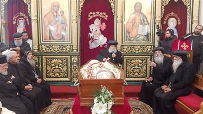 صلوات تجنيز الراهب القمص ميخائيل الأنبا بولا بالقدس