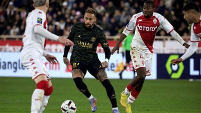 نتيجة وملخص أهداف مباراة موناكو وباريس سان جيرمان في الدوري الفرنسي