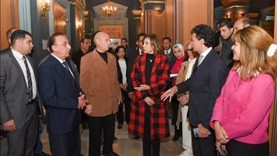 وزيرة الثقافة ومحافظ الإسكندرية يتفقدان مركز الحرية للإبداع بالإسكندرية للوقوف على سير العمل