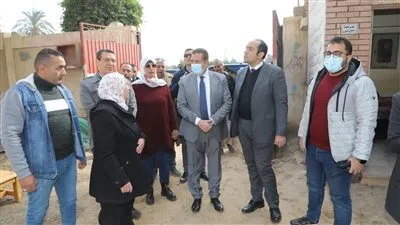 محافظ المنوفية يتابع الأعمال الإنشائية لمشروع مكتبة مصر العامة