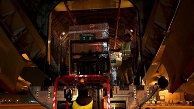 لدعم متضرري الزلزال.. مغادرة طائرة مساعدات سعودية ثامنة إلى سوريا