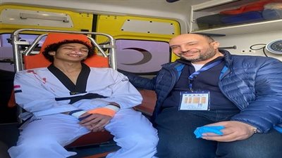 مصطفى فرج يحصل على ذهبية بطولة مصر الدولية للتايكوندو رغم الإصابة