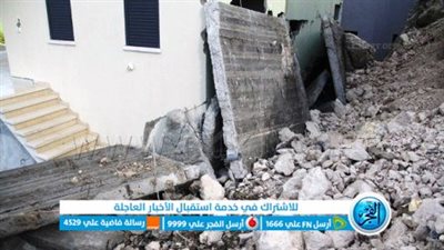 الحمایة المدنیة تواصل جهودھا لإنقاذ المصابين بعقار الإسكندریة المنهار