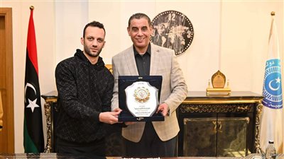 نائب رئيس مجلس الوزراء الليبي يلتقي وفد بعثة الزمالك