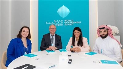 وزيرة التعاون الدولي تعقد اجتماعات مع مسئولي الحكومة الإماراتية والمؤسسات الدولية خلال القمة العالمية للحكومات 