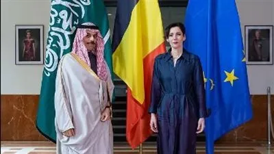 وزير الخارجية يلتقي وزيرة الخارجية البلجيكية