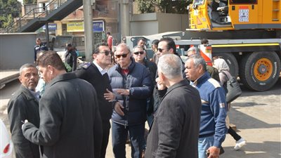 ضبط السائق المتسبب في حادث سقوط كوبري مشاة شبرا الخيمة