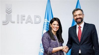 وزيرة التعاون الدولي تعقد اجتماعات مع الإدارة العليا للصندوق الدولي للتنمية الزراعية 