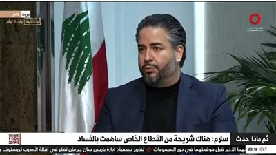 وزير الاقتصاد والتجارة اللبناني لـ«القاهرة الإخبارية»: مليارات الدولارات هربت من لبنان.. ونشعر بالتواطؤ