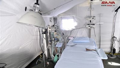 لخدمة متضرري الزلزال.. بيلاروسيا تنشئ مشفى ميدانيا في حلب