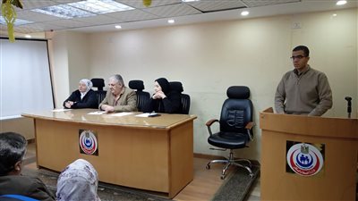 تفاصيل اجتماع وكيل صحة الدقهلية بمديري الإدارات