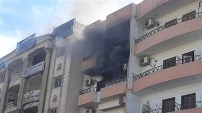 الحماية المدنية تسيطر على حريق محدود في شقة سكنية بالغردقة 