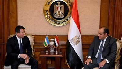 وزير التجارة والصناعة يستقبل نائب رئيس الوزراء أوزباكستان لبحث فرص التعاون التجاري والصناعي والاستثماري 