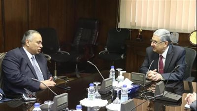 وزير الكهرباء يستقبل رئيس 