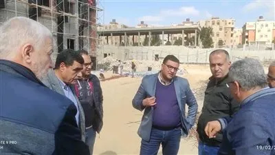 جولات ميدانية لرئيس جهاز مدينة العبور ويتفقد المستشفي المركزي بطاقة 220 سريرا