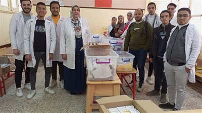 جامعة المنيا تقدم خدمات طبية وتوعوية وبيطرية لأهالي قرية المعصرة بمركز ملوي