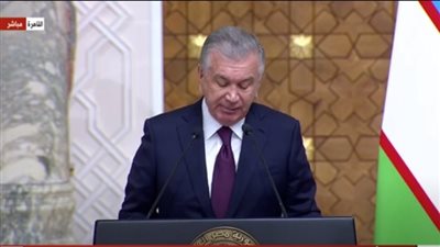 رئيس أوزبكستان: الجمهورية الجديدة في مصر تطابق مع دولتنا (فيديو)