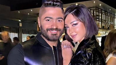 تامر حسني يدعم مشروع بسمة بوسيل الجديد