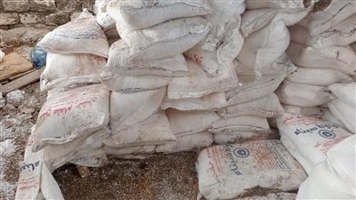 ضبط 5 طن ملح خشن تبين عدم صلاحيتها للاستهلاك الآدمى بالدقهلية 