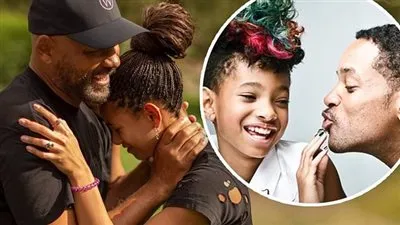 ويل سميث يكسب تعاطف متابعيه بمشاعر الأبوة تجاه ابنته 