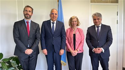 وزير الري يلتقي المدير التنفيذي للأمم المتحدة للبيئة في كينيا