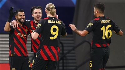 مانشستر سيتي يتعادل مع لايبزيج في ذهاب دور الـ16 بدوري أبطال أوروبا.. ومحرز يسجل