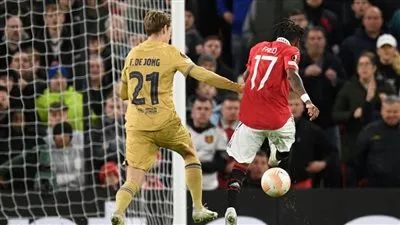 عاجل.. فريد يسجل هدف التعادل لمانشستر يونايتد أمام برشلونة في الدوري الأوروبي 