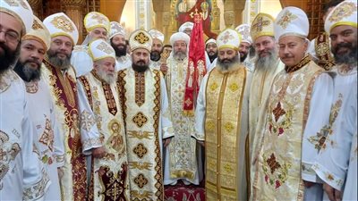 كاهن جديد وأربعة قمامصة بميت غمر