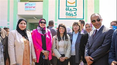 المشاط ومنسق الأمم المتحدة يتفقدان برنامج الاستثمارات الزراعية بالمنيا