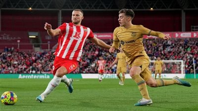 شاهد أهداف مباراة برشلونة وألميريا اليوم في الدوري الإسباني