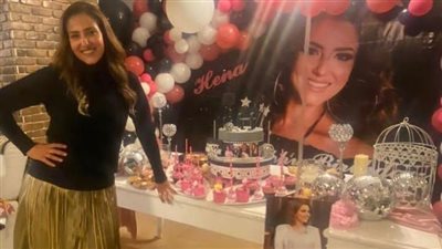 في عيد ميلادها.. زوج حنان مطاوع يفاجئها بهذا الشئ (صور)